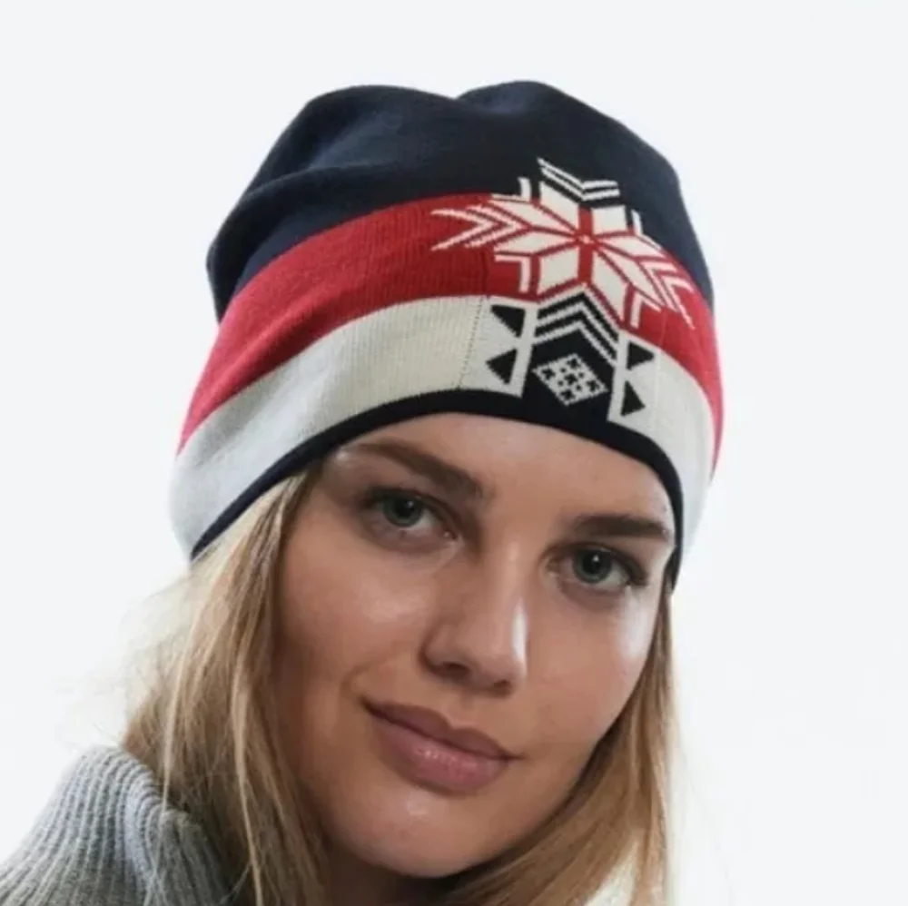 Dale of Norway Geilolia Merino Wool Beanie Hat Selbu Rose Gorpcore Apres Nordic